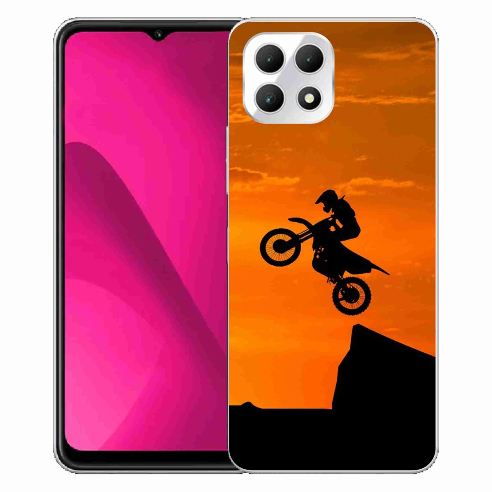Gélový kryt mmCase na T-Mobile T Phone 2 - motocross