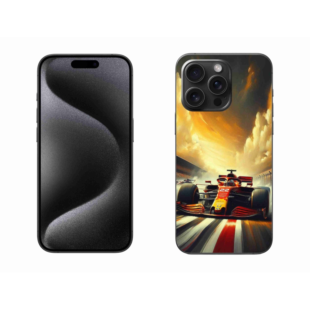 Gélový kryt mmCase na iPhone 15 Pro Max - formula 2
