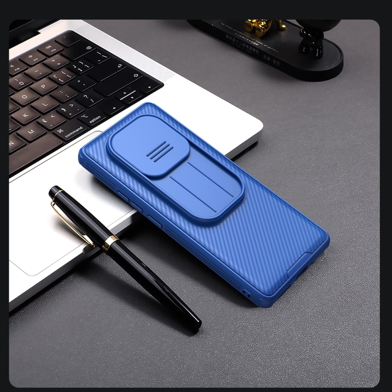 Nillkin CamShield PRO Zadný Kryt pre Xiaomi Redmi Note 14 Pro 5G/Poco X7 5G Blue