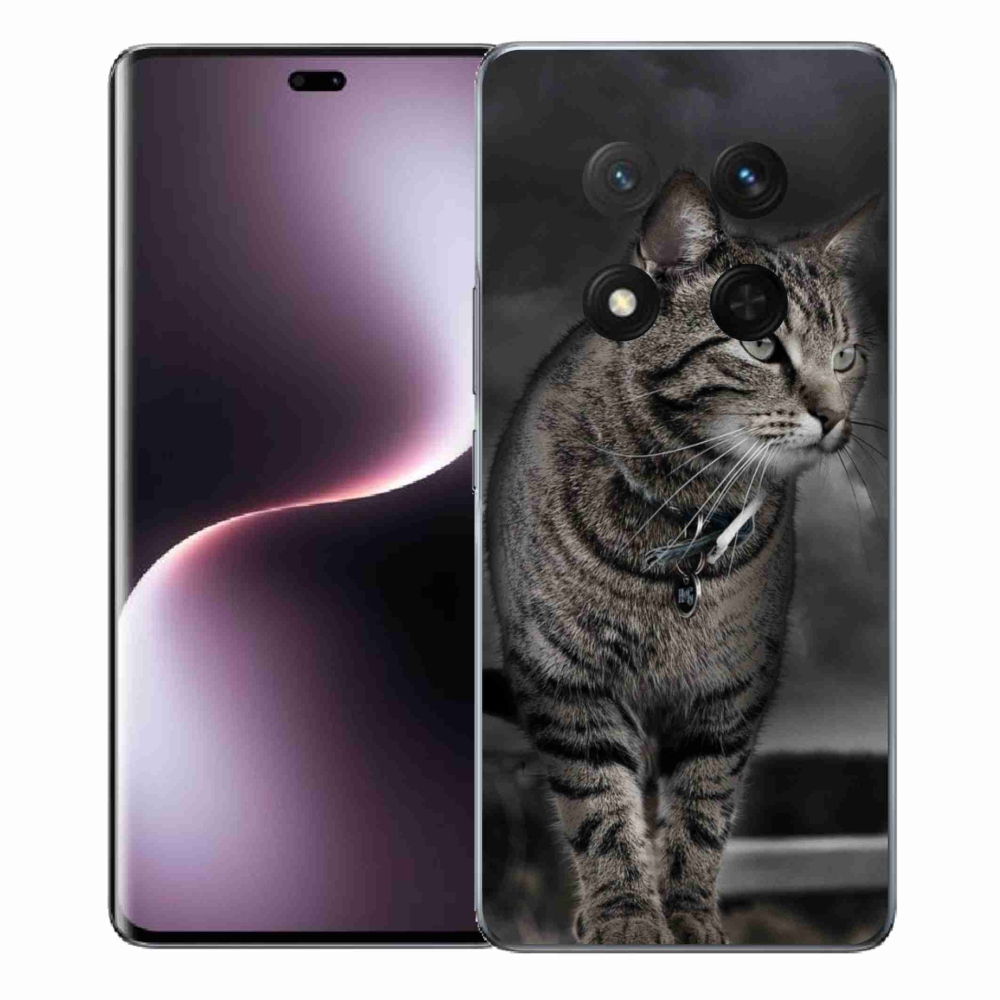 Gélový kryt mmCase na Honor Magic 7 Lite 5G - mačka