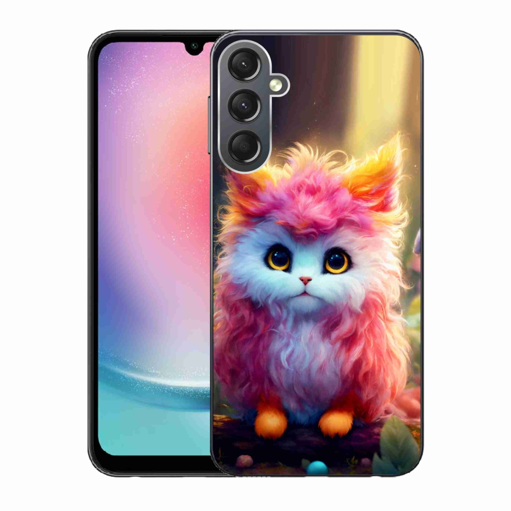 Gélový kryt mmCase na Samsung Galaxy A24 - roztomilé mačiatko 5