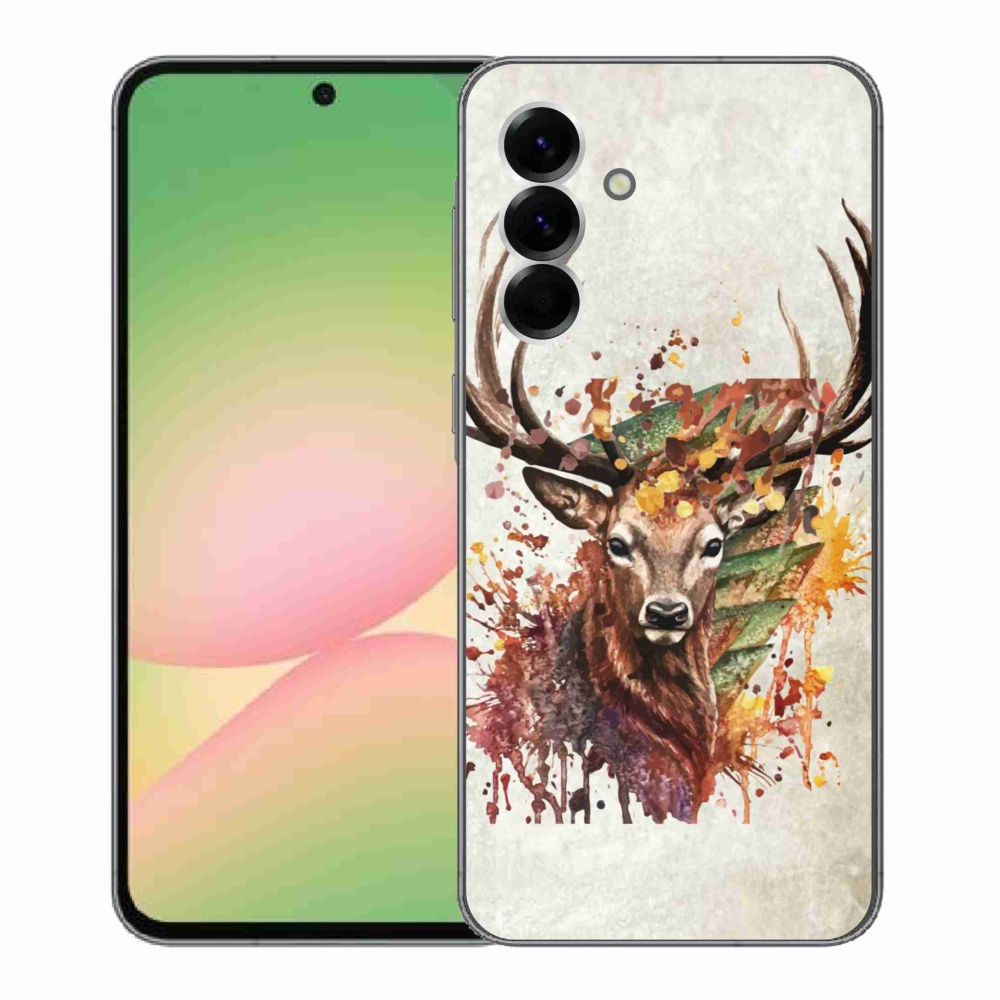 Gélový kryt mmCase na Samsung Galaxy A56 5G - jeleň 1