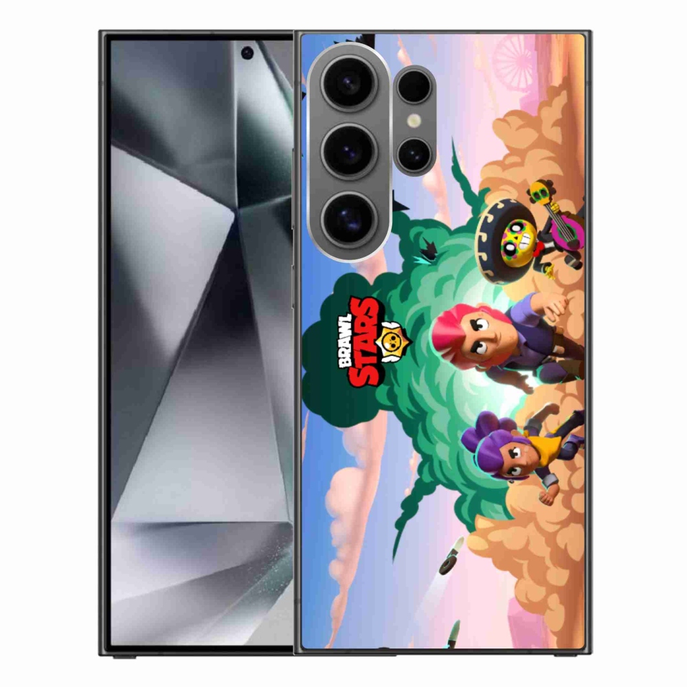 Gélový kryt mmCase na Samsung Galaxy S24 Ultra - brawl stars