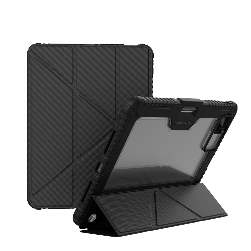 Nillkin Bumper PRO Protective Stand Case Multi-angle pre iPad Pro 13 2024 Black