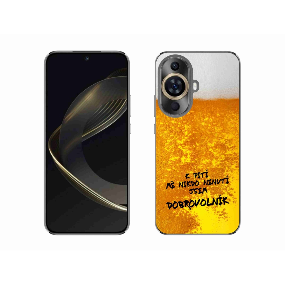 Gélový kryt mmCase na Huawei Nova 11 - pivný motív 4