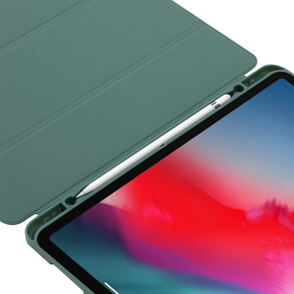 Chytré polohovateľné puzdro na iPad Pro 11 (2020/21/22) - tmavozelené