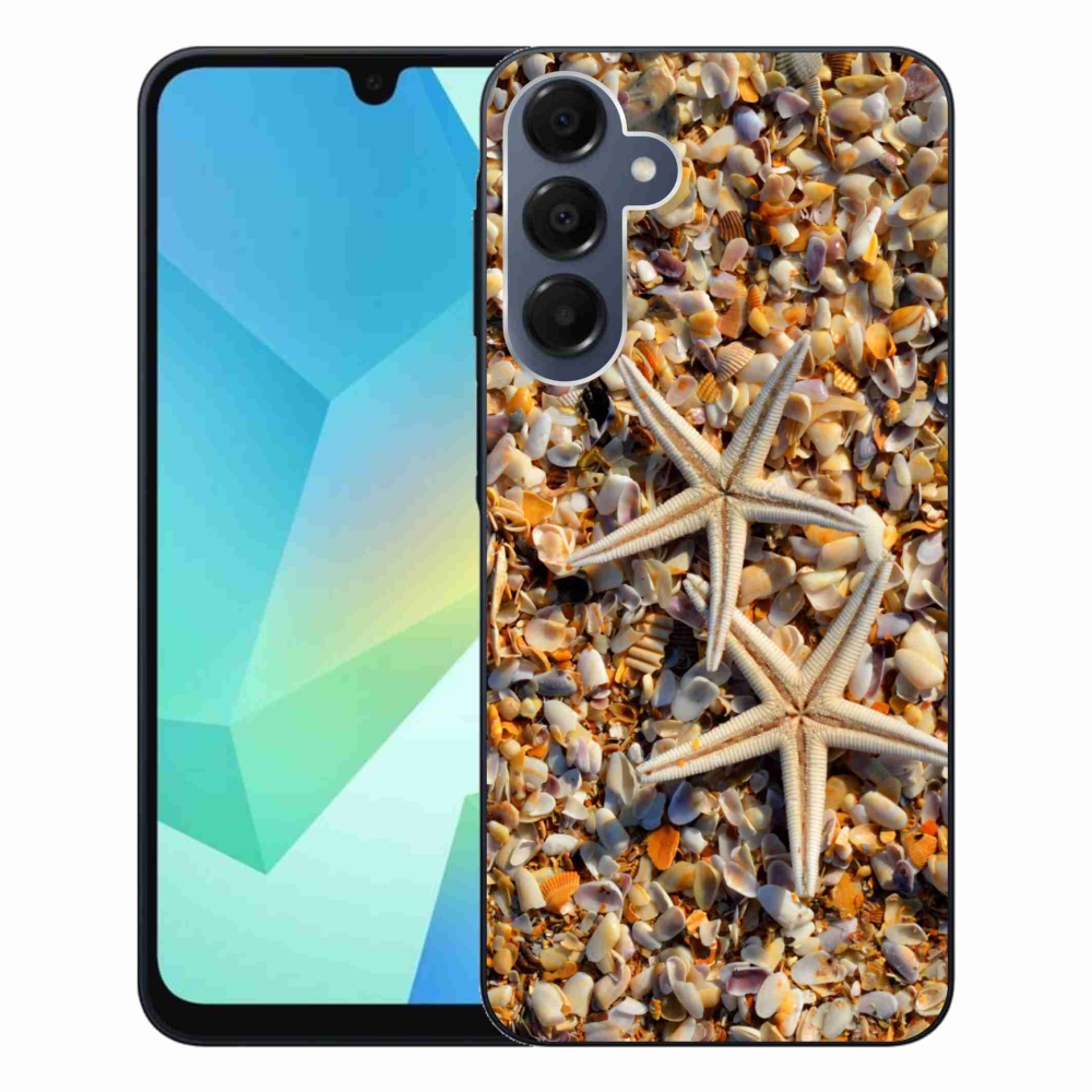 Gélový kryt mmCase na Samsung Galaxy A16 4G/5G - morské hviezdice