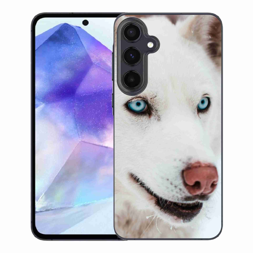 Gélový obal mmCase na Samsung Galaxy A55 5G - psí pohľad