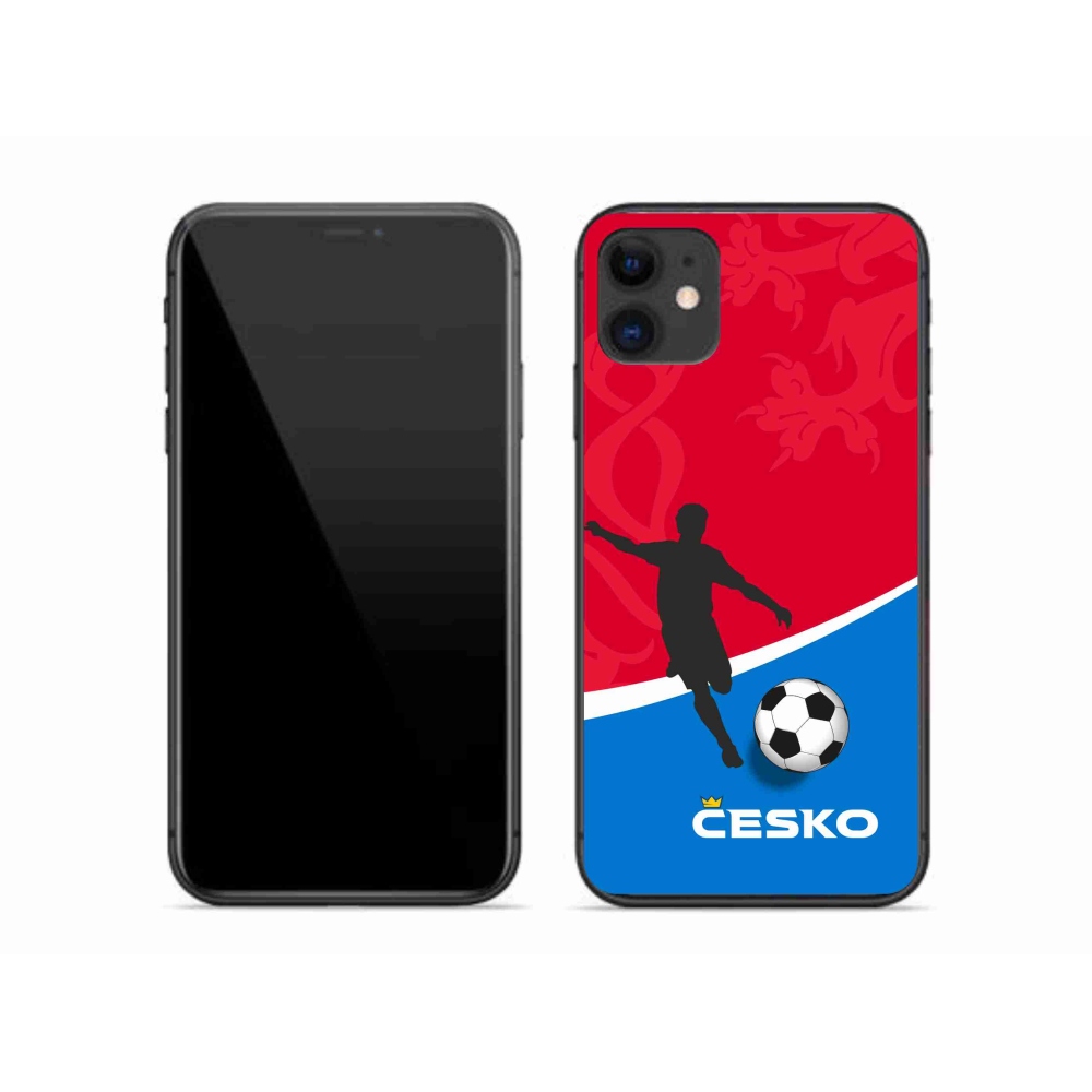 Gélový kryt mmCase na iPhone 11 - futbal Česko