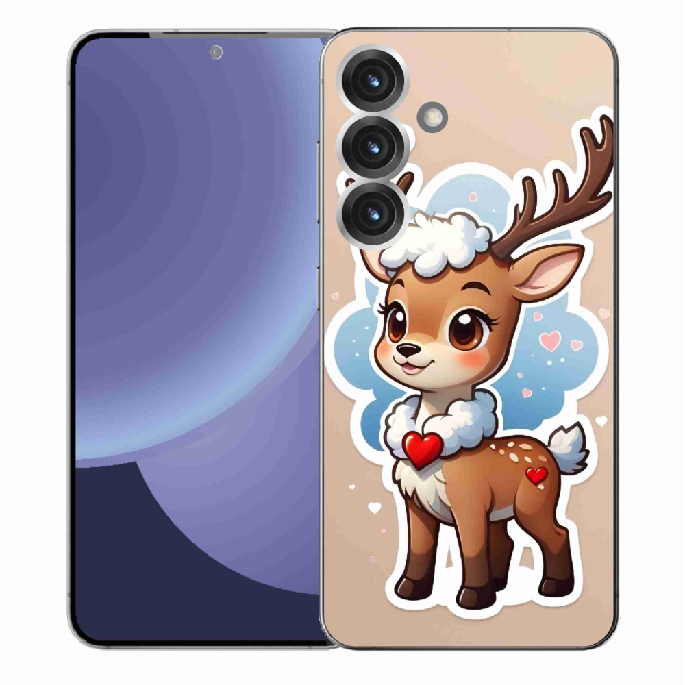 Gélový kryt mmCase na Samsung Galaxy S25+ - kreslený sob