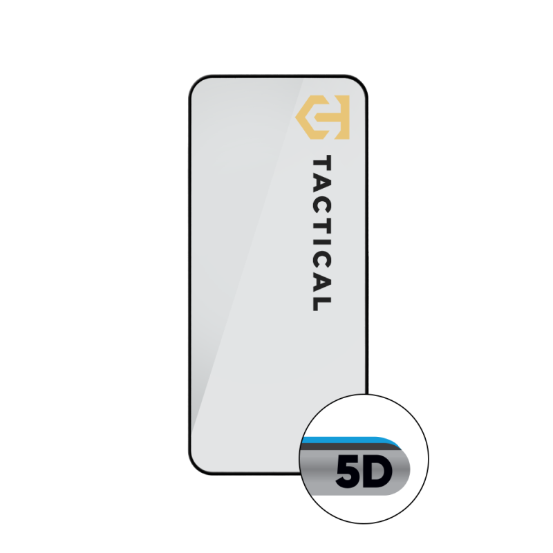 Taktické sklo Tactical Glass Shield 5D pre Honor X7e – čierne