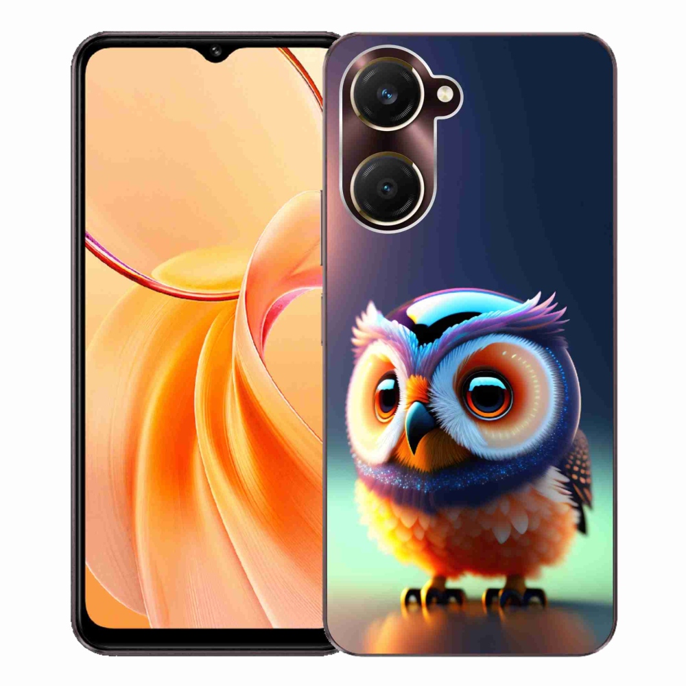 Gélový kryt mmCase na Vivo Y28s 5G - sovička