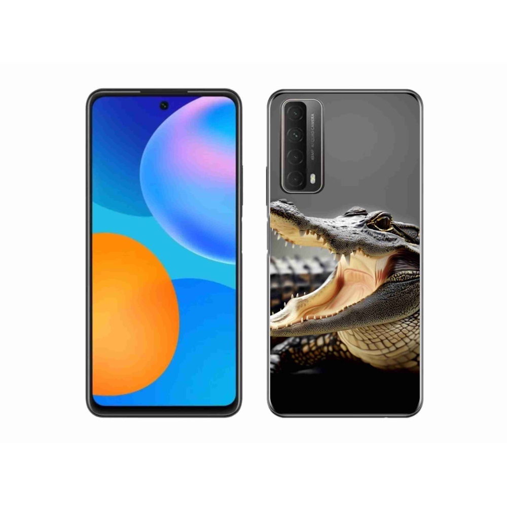 Gélový kryt mmCase na Huawei P Smart (2021) - krokodíl