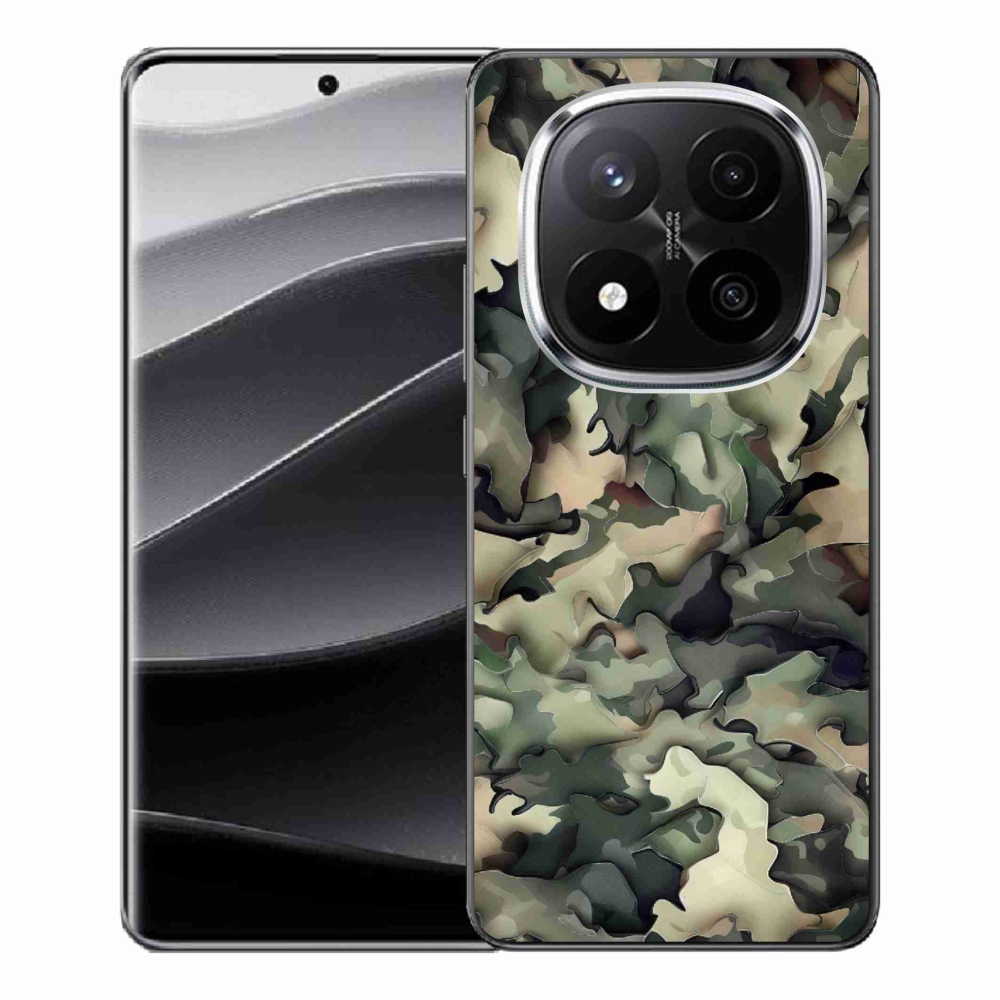 Gélový kryt mmCase na Xiaomi Redmi Note 14 Pro+ 5G - maskáčový vzor 9