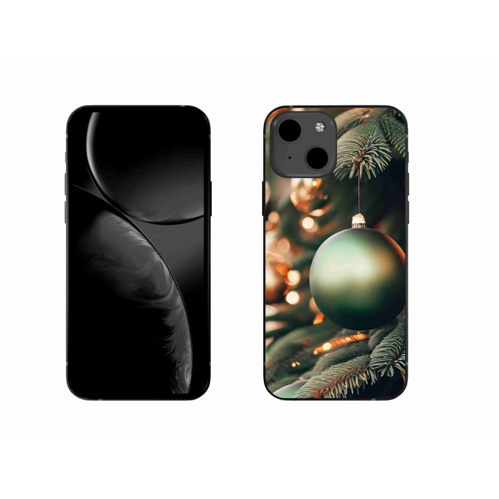 Gélový kryt mmCase na iPhone 13 6.1 - vianočné ozdoby 1