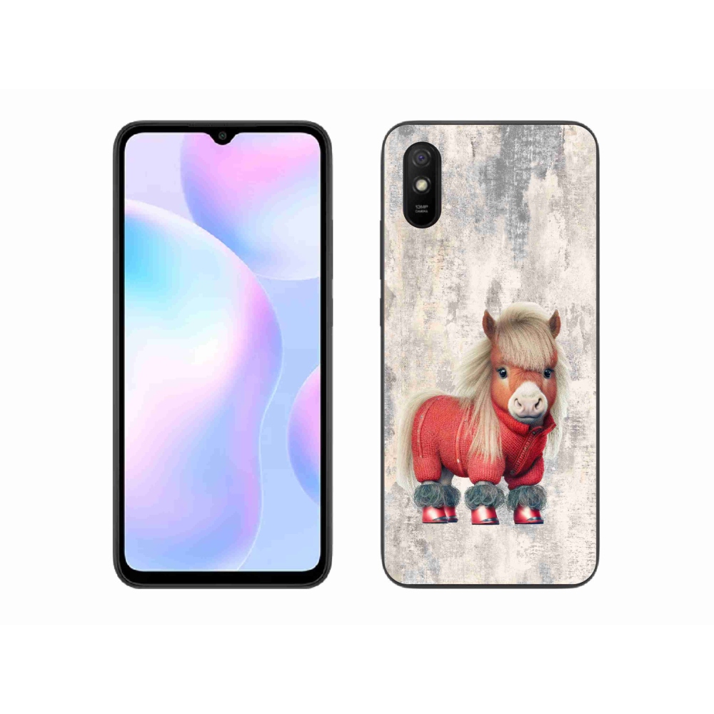 Gélový kryt mmCase na Xiaomi Redmi 9A - poník vo svetri