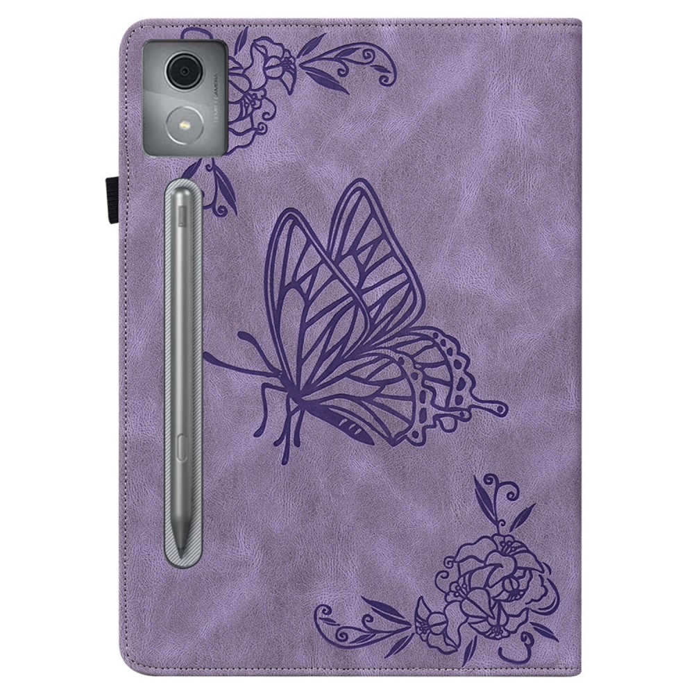 Butterfly zatváracie púzdro na tablet Lenovo Idea Tab Pro 12.7 - fialové