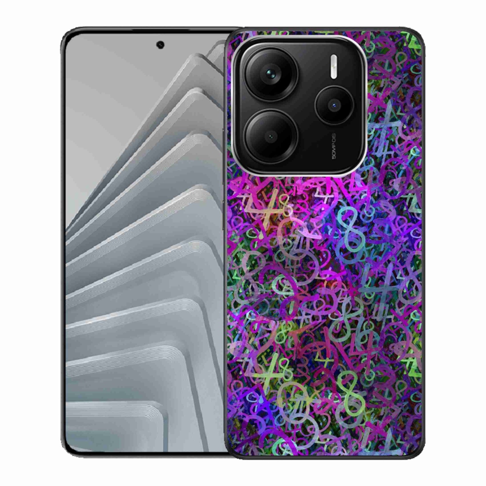 Gélový kryt mmCase na Xiaomi Redmi Note 14 5G - abstraktný motiv 25