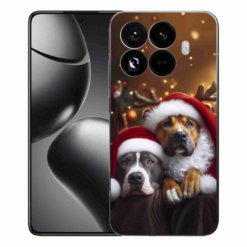 Gélový kryt mmCase na Xiaomi 15T Pro - vianočné psy