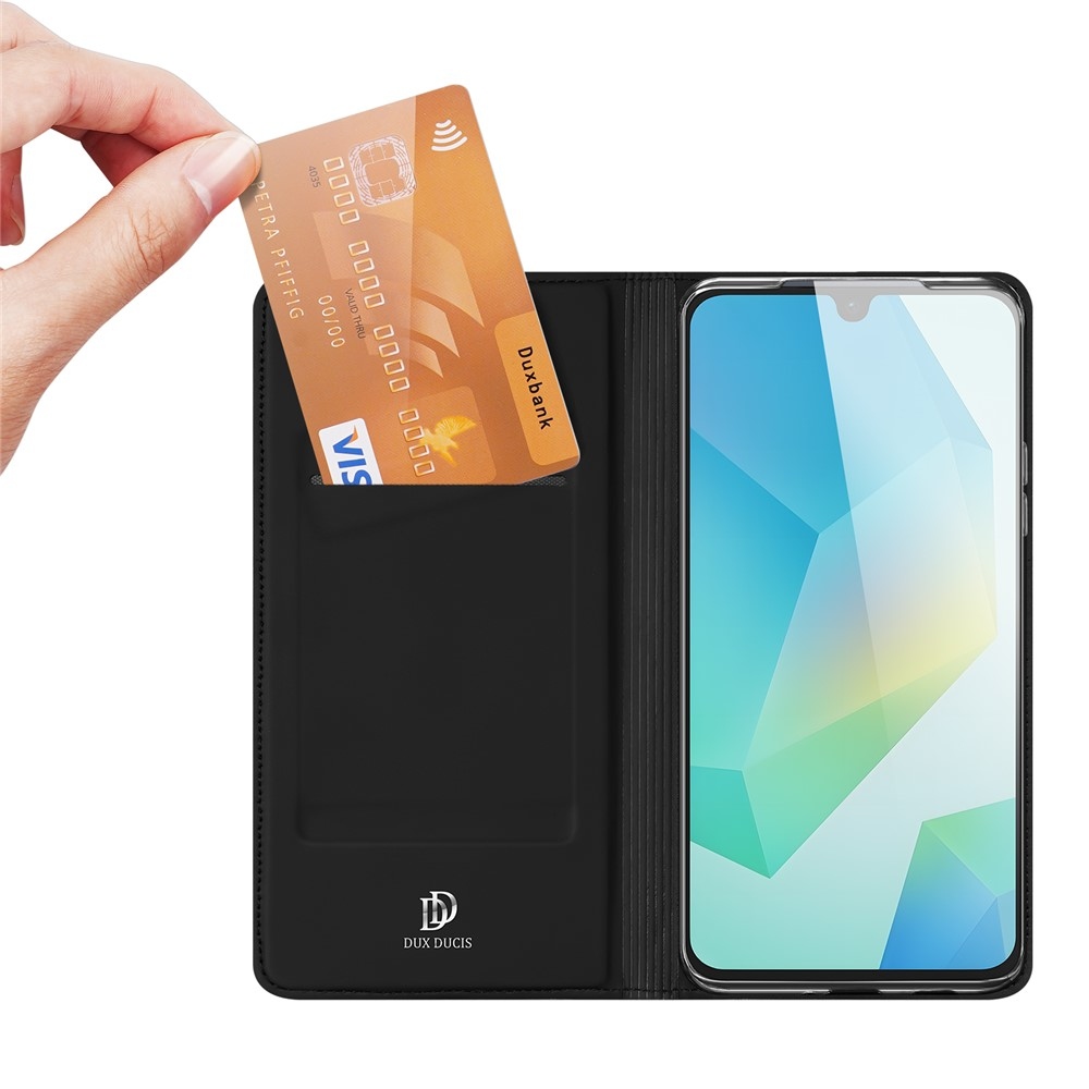 DUX knižkové púzdro na Samsung Galaxy A17 5G - čierne