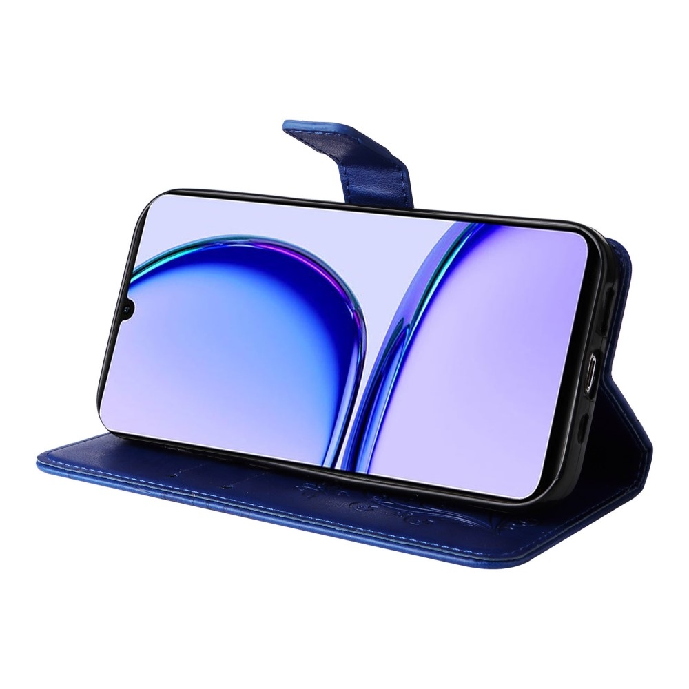Big Butterfly knižkové púzdro na Realme C51/C53 - modré