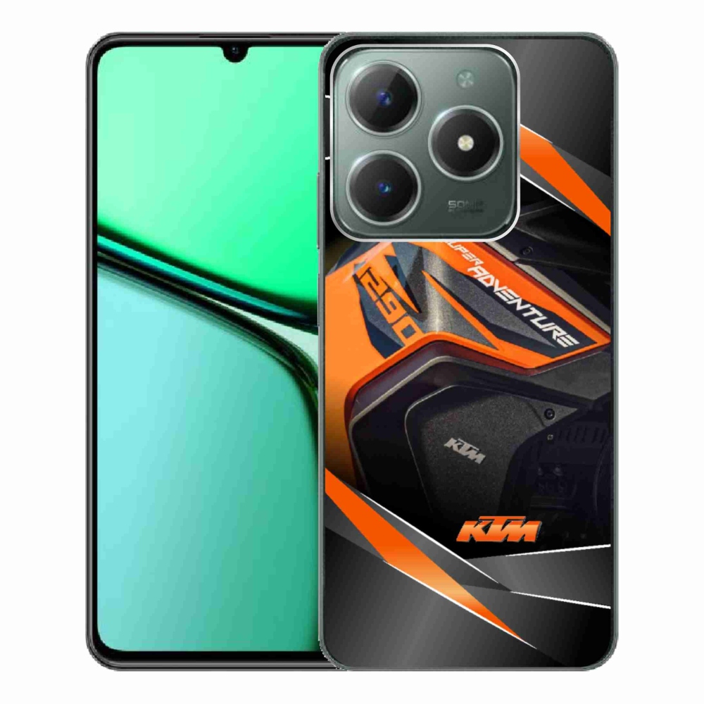 Gélový kryt mmCase na Realme C61 - motorka ktm