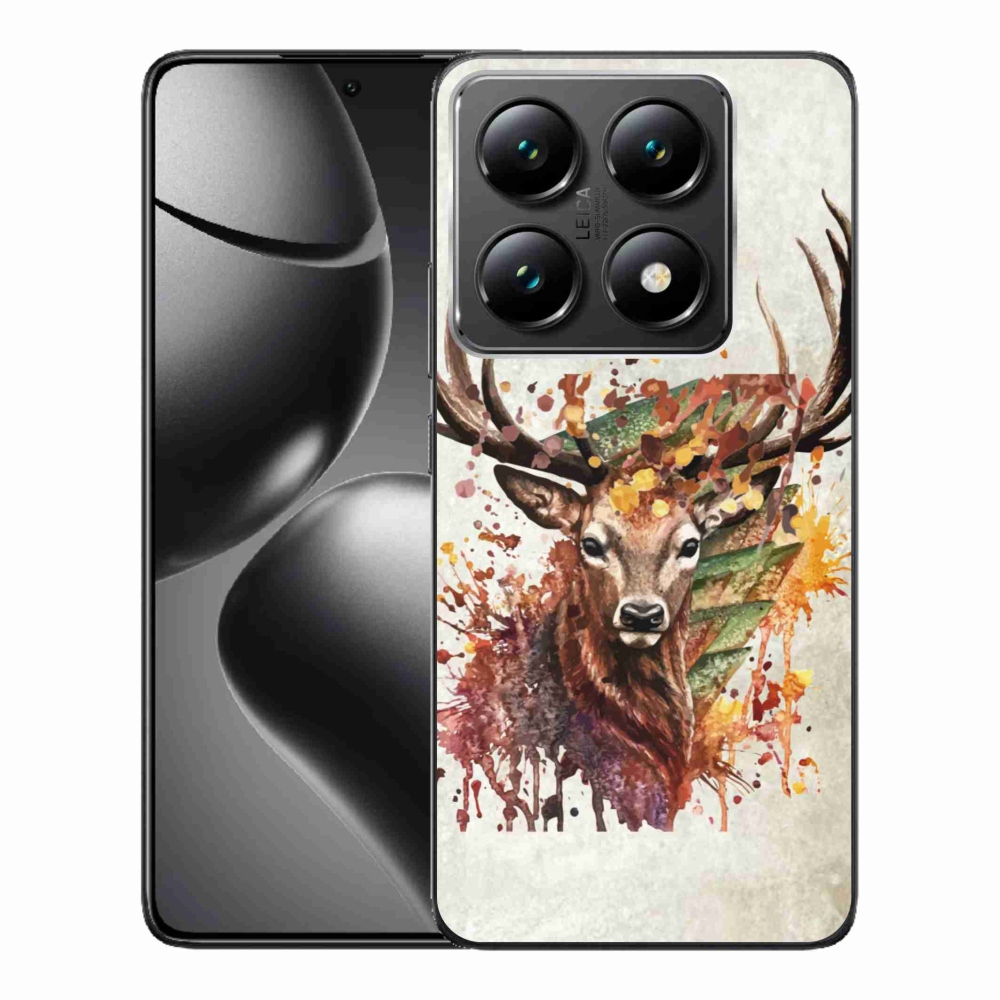 Gélový kryt mmCase na Xiaomi 14T Pro - jeleň 1