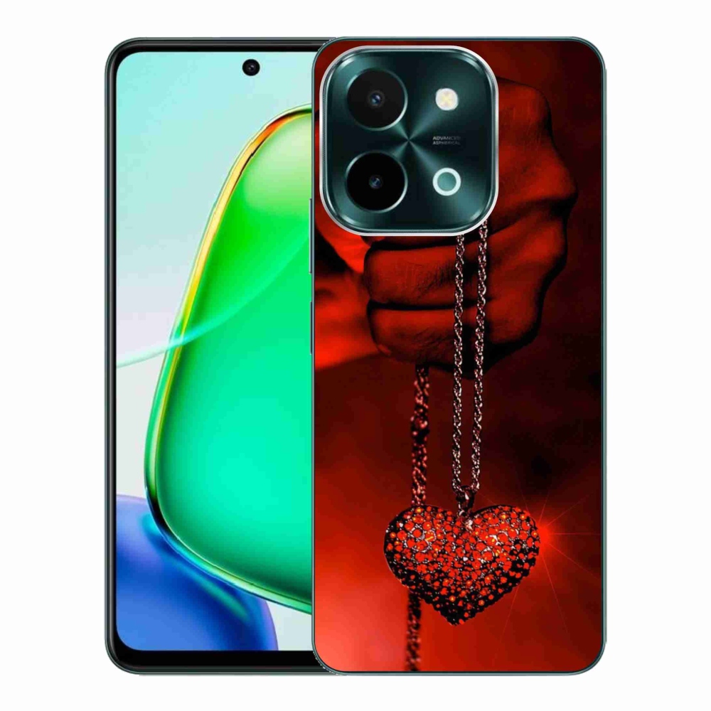 Gélový kryt mmCase na Vivo Y28 - náhrdelník