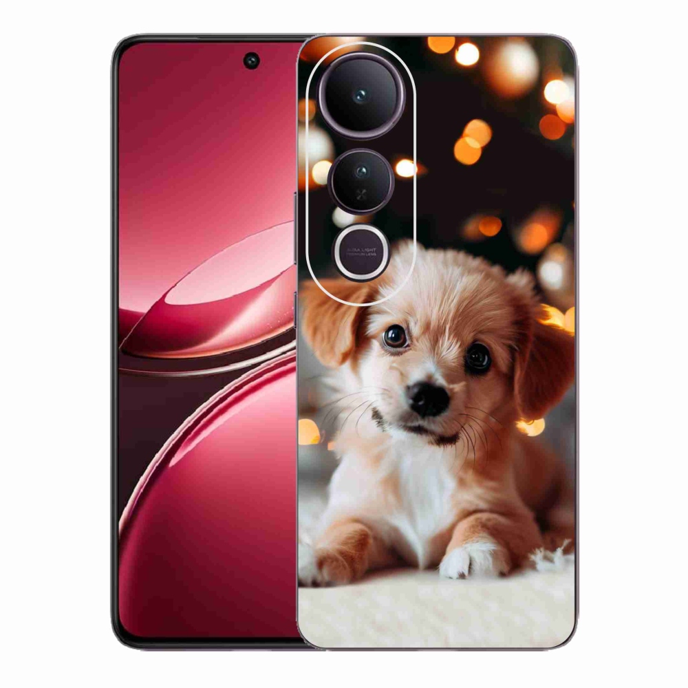 Gélový kryt mmCase na Vivo V50 Lite 4G/5G - šteniatko
