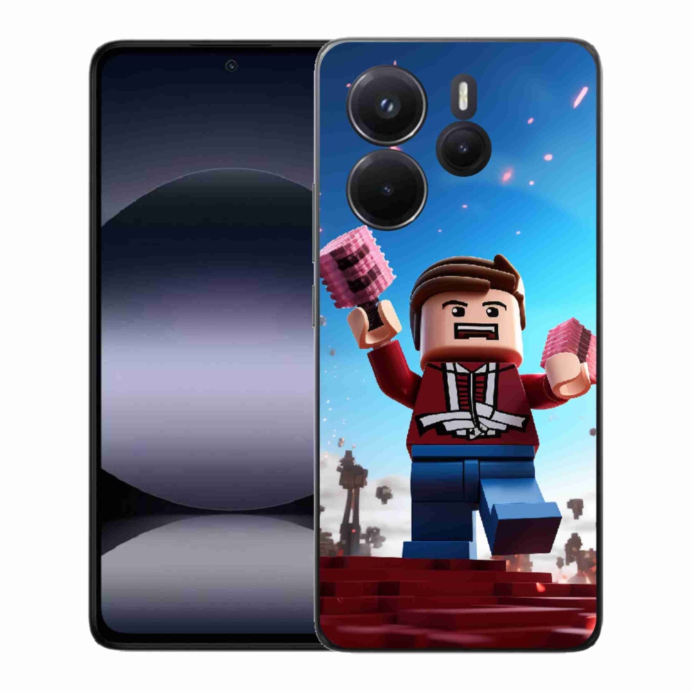 Gélový kryt mmCase na Xiaomi Redmi Note 14 - roblox 2