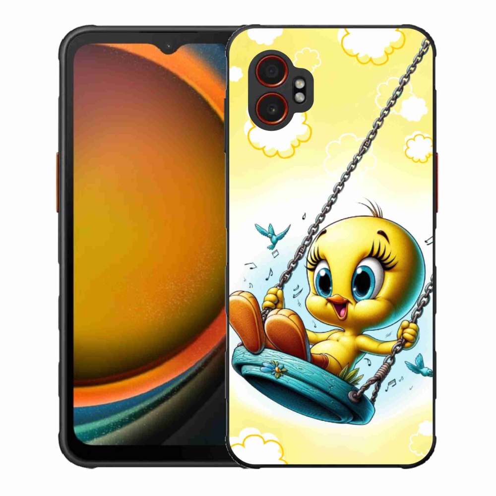 Gélový kryt mmCase na Samsung Galaxy Xcover 7 Pro - tweety