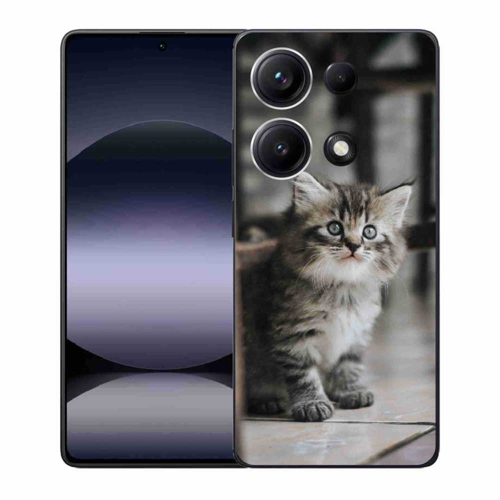 Gélový kryt mmCase na Xiaomi Redmi Note 14S - mačiatko