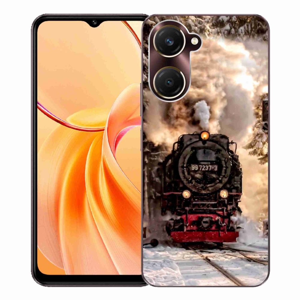 Gélový kryt mmCase na Vivo Y28s 5G - vlak