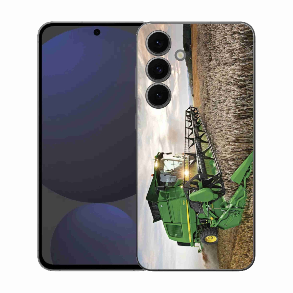 Gélový kryt mmCase na Samsung Galaxy S25 FE - kombajn