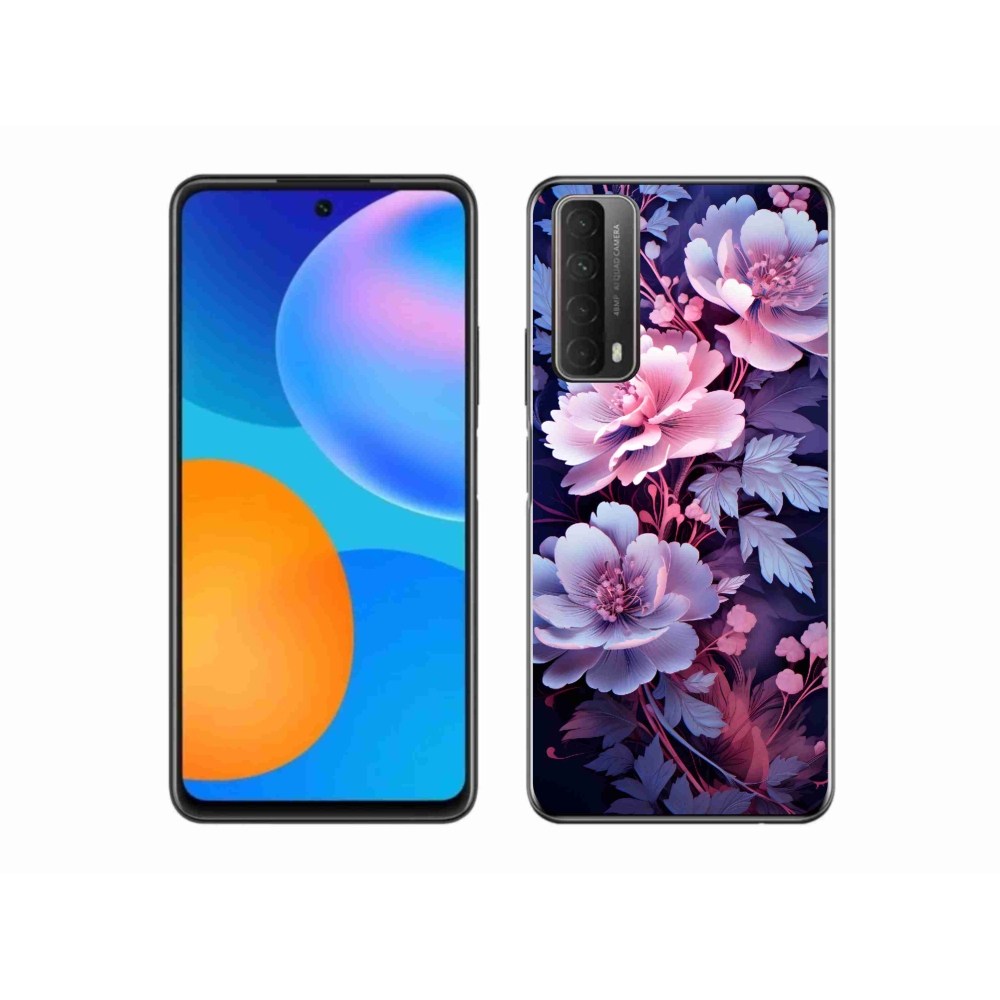 Gelový kryt mmCase na Huawei P Smart (2021) - květiny 11