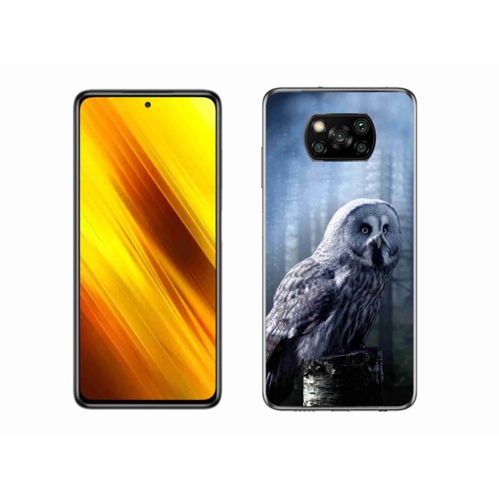 Gélový kryt mmCase na Xiaomi Poco X3 - sova