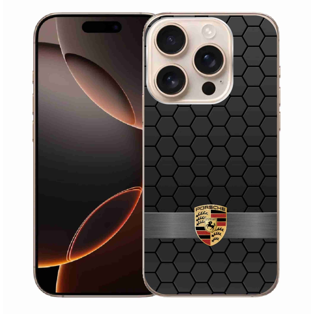 Gélový kryt mmCase na iPhone 16 Pro Max - porsche