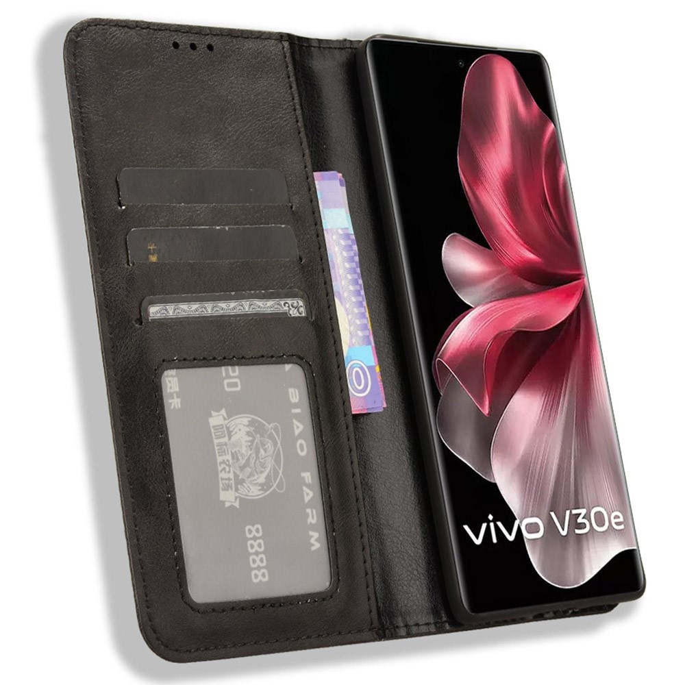 Multi knižkové púzdro na Vivo V40 Lite 5G - čierne