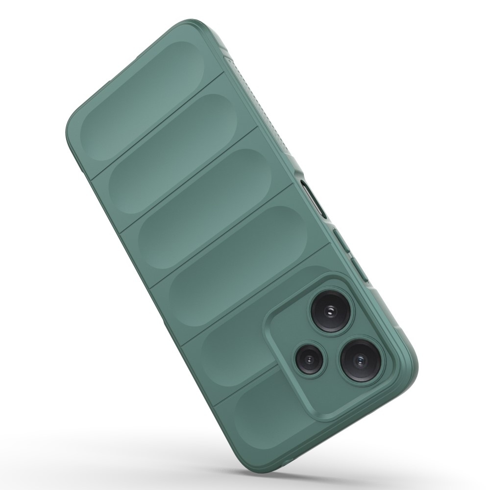 Rugg odolný gélový obal na Xiaomi Redmi 12 5G - zelený