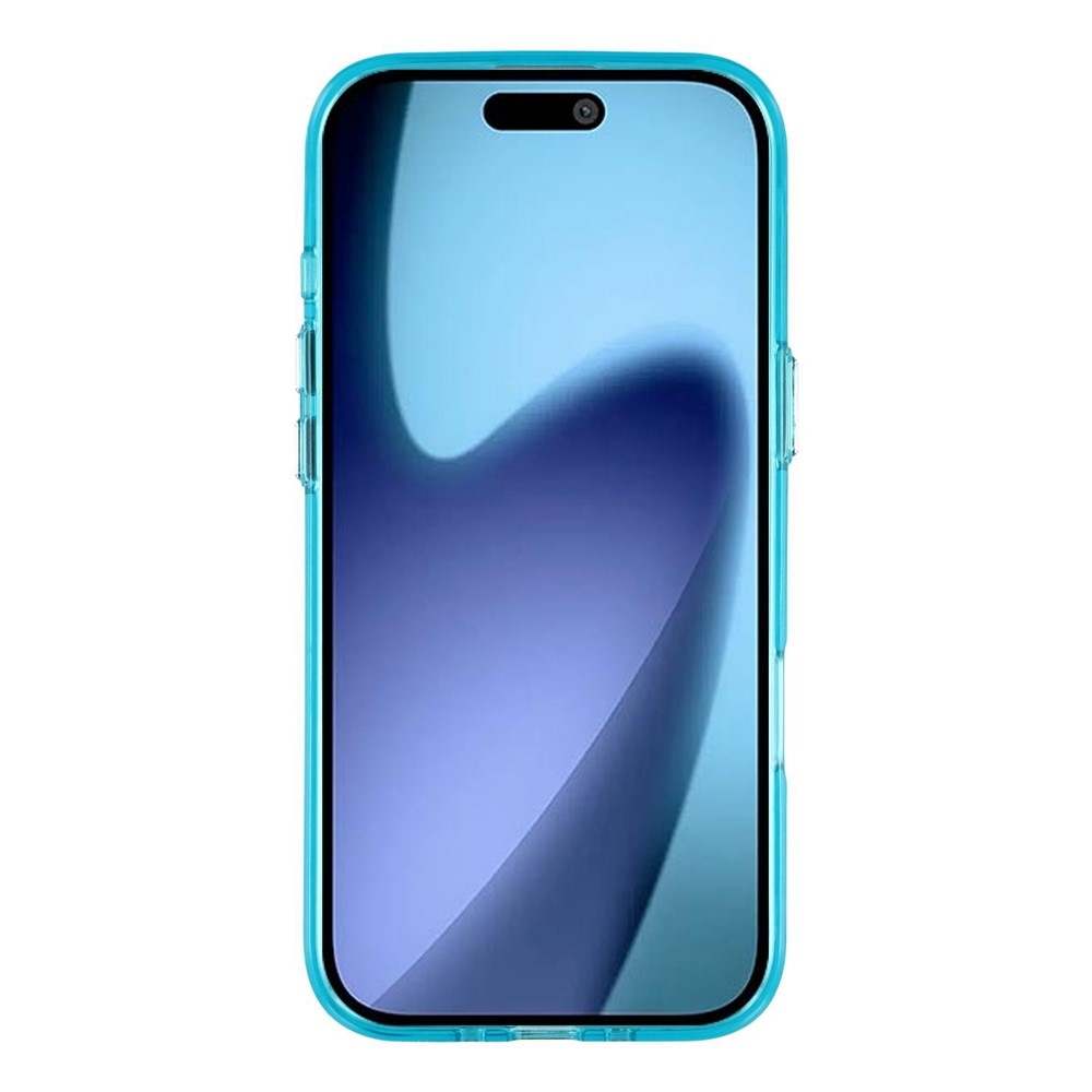 Gélový obal s pevným chrbtom na iPhone 17 Air - svetlomodrý