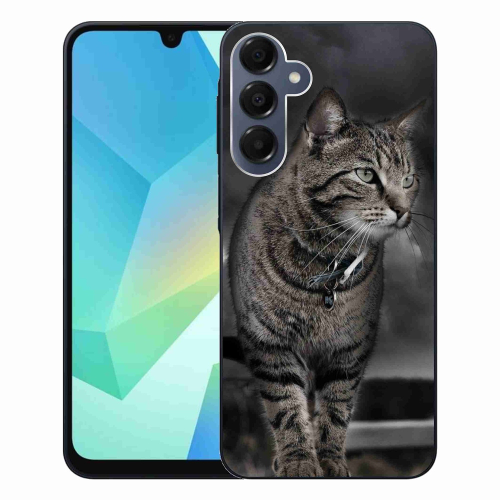 Gélový kryt mmCase na Samsung Galaxy A16 4G/5G - mačka