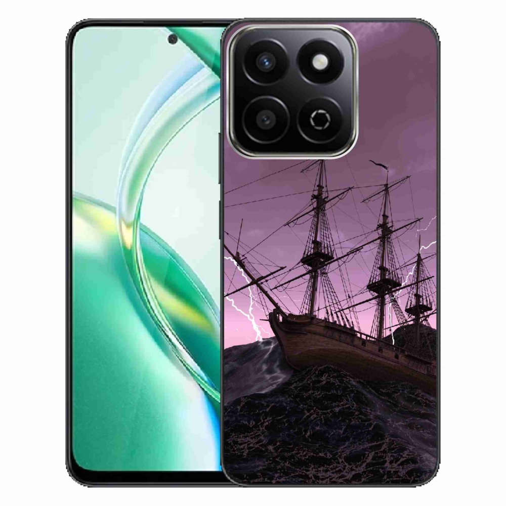 Gélový kryt mmCase na Honor 200 Smart 5G - loď v búrke