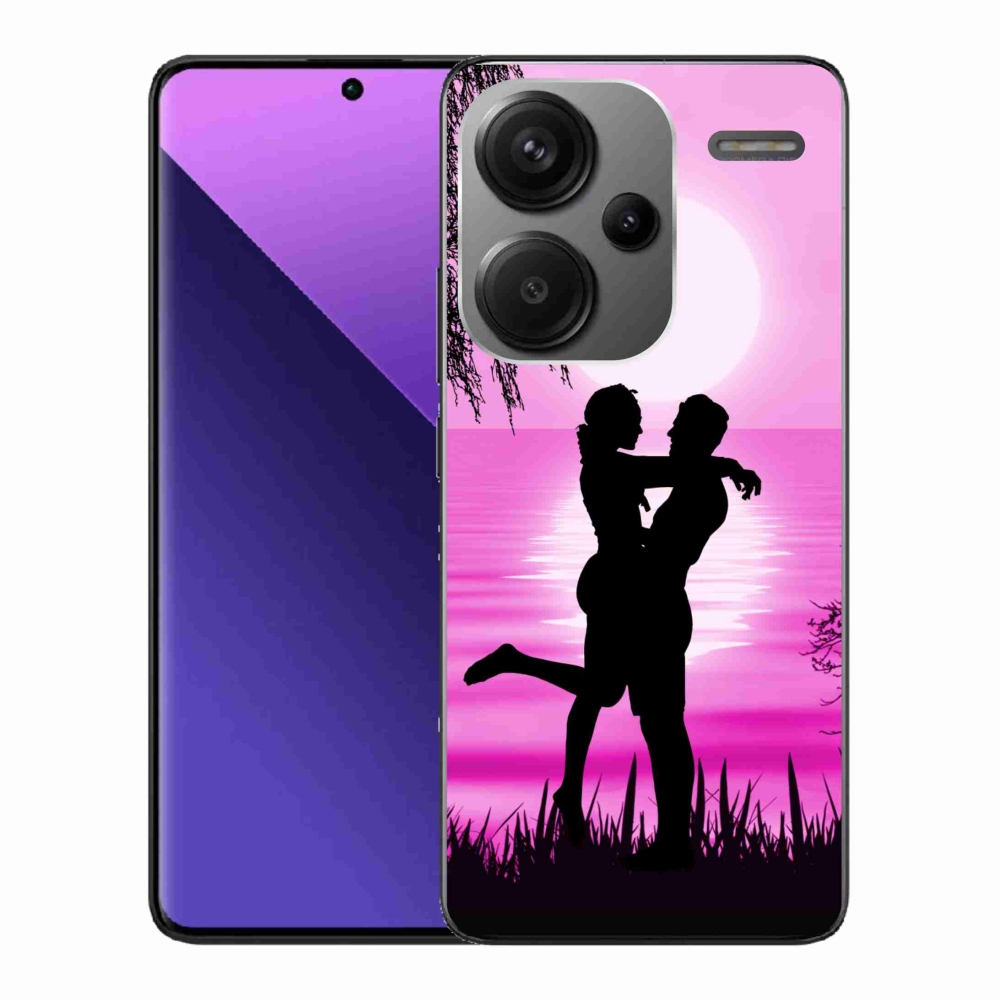 Gélový obal mmCase na Xiaomi Redmi Note 13 Pro+ 5G - západ slnka