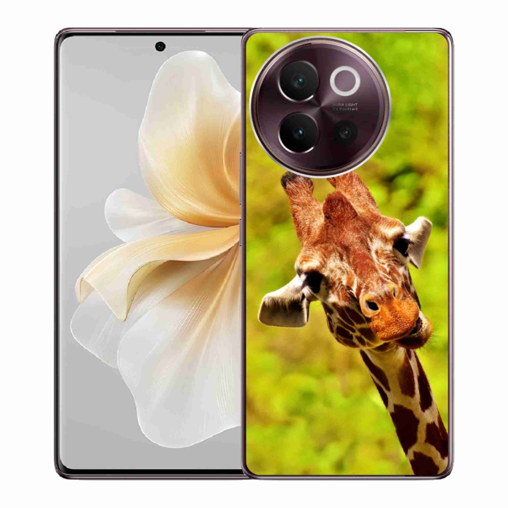 Gélový kryt mmCase na Vivo V40 Lite 5G - žirafa