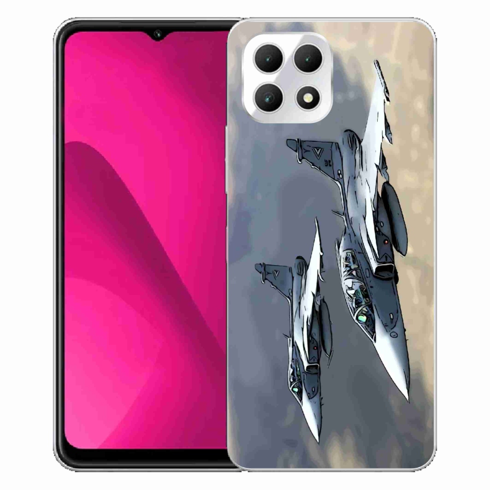 Gélový kryt mmCase na T-Mobile T Phone 2 - stíhačky