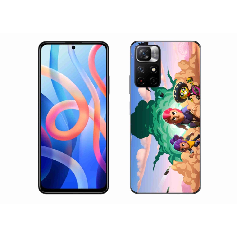 Gélový kryt mmCase na Xiaomi Poco M4 Pro 5G - brawl stars