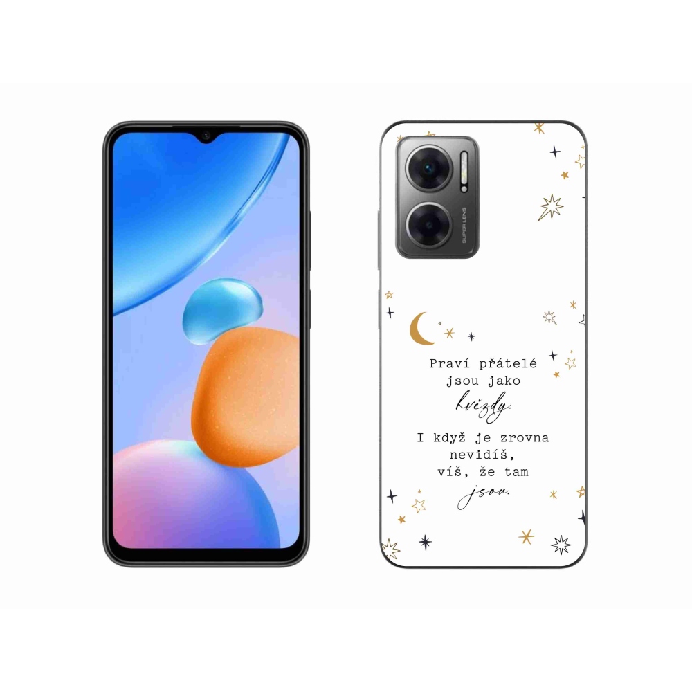 Gélový kryt mmCase na Xiaomi Redmi 10 5G - citát 6 biele pozadie