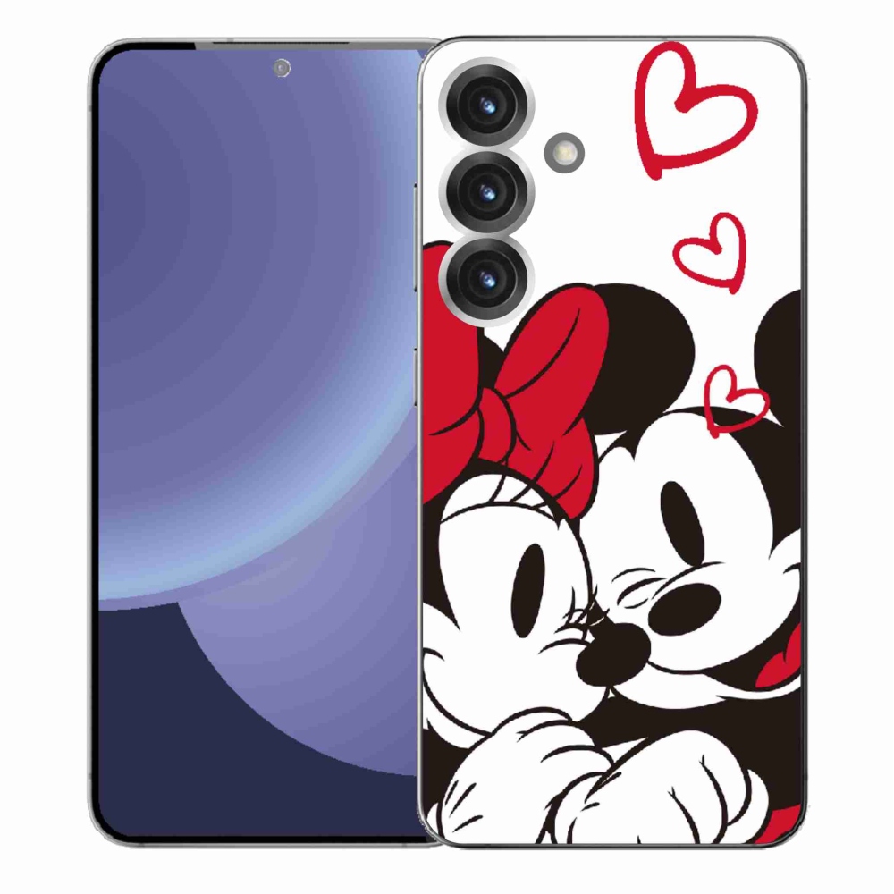 Gélový kryt mmCase na Samsung Galaxy S25+ - minnie a mickey