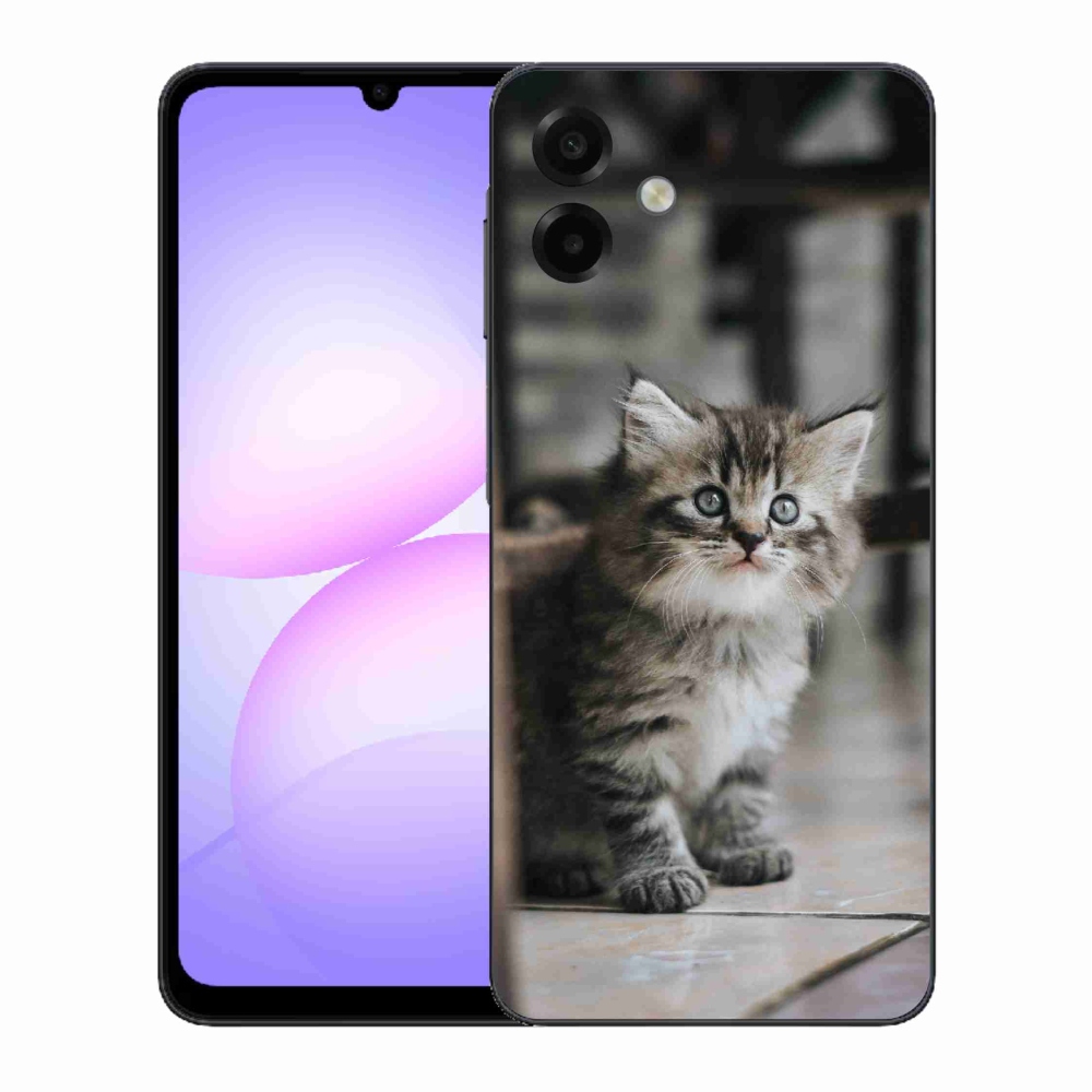 Gélový kryt mmCase na Samsung Galaxy A07 4G - mačiatko