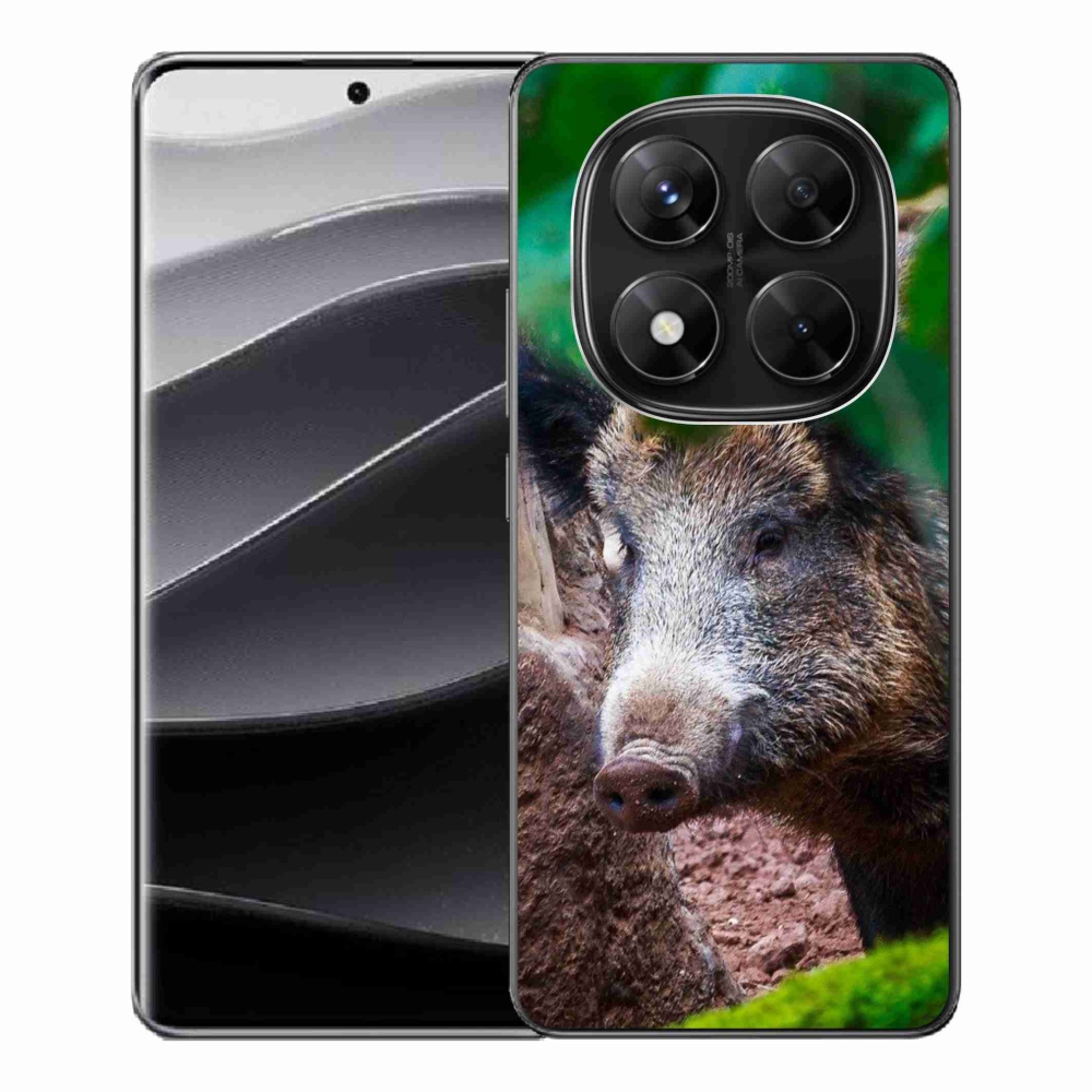 Gélový kryt mmCase na Xiaomi Redmi Note 14 Pro 5G/Poco X7 5G - divoké prase